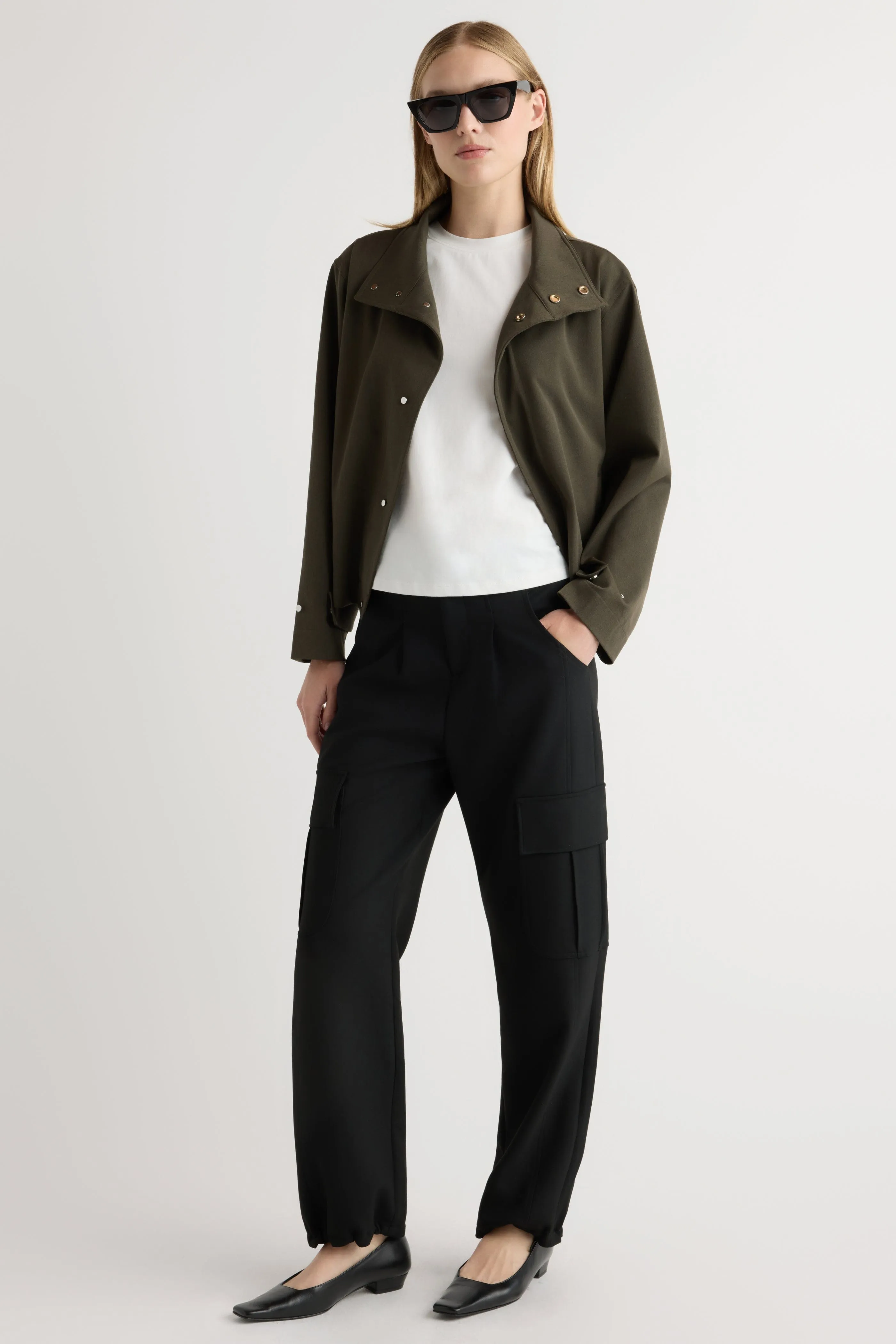 Anti Pilling Surface Lynda Tailored Utility Pant