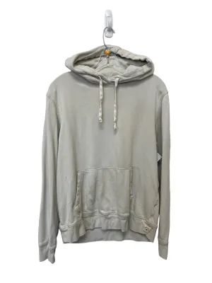 High End Sweatshirt Hoodie By Madewell In Cream, Size: M