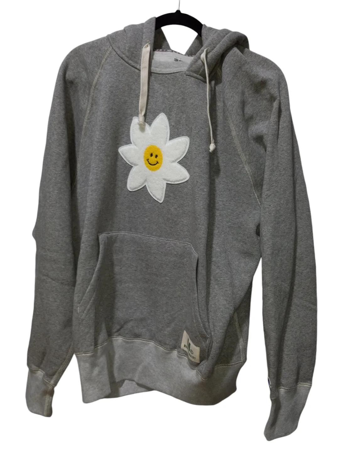 Cultural Fit Sweatshirt Hoodie By Champion In Grey, Size: M