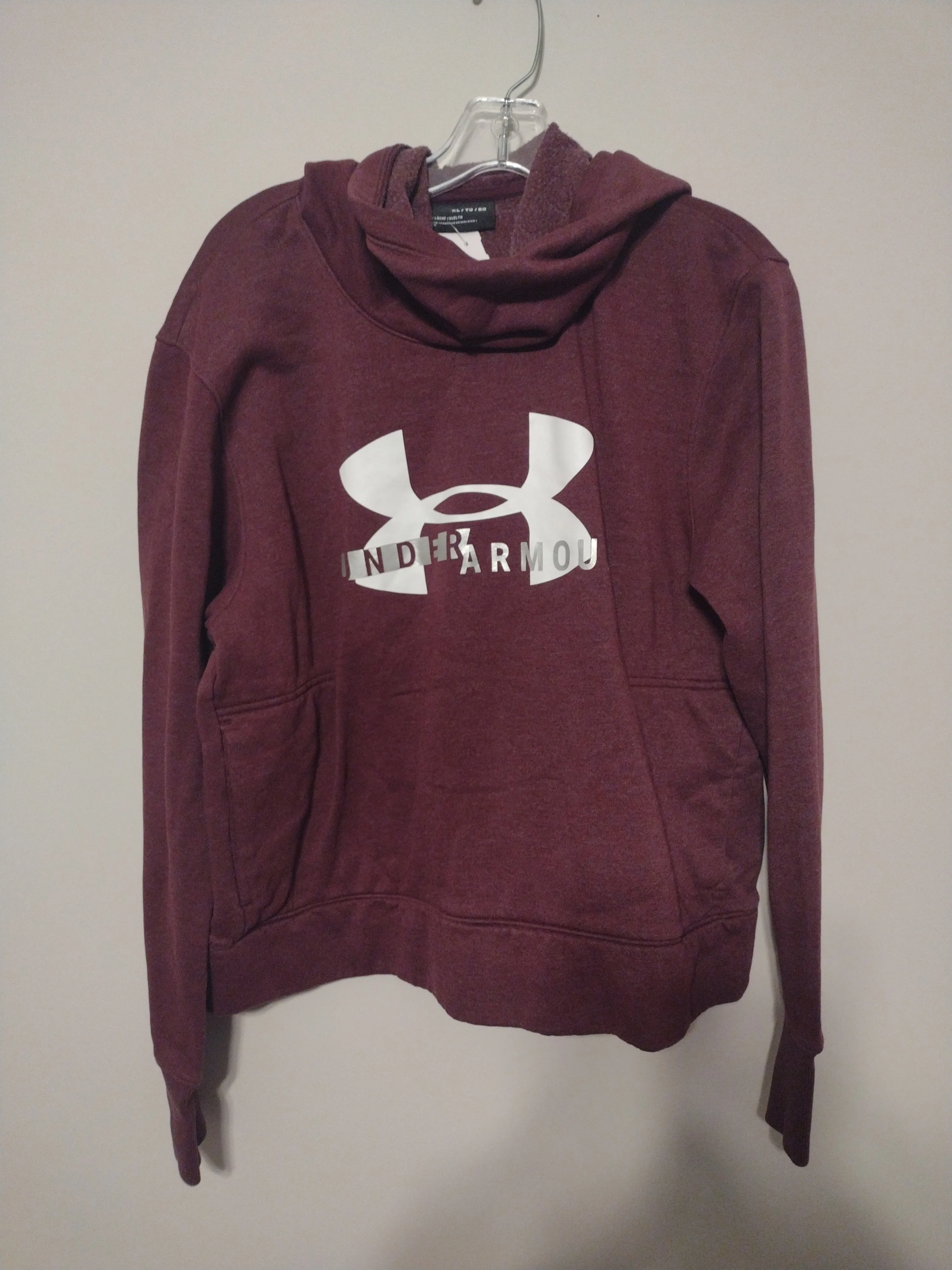 OdorResistant Fabric Clean Fit Athletic Sweatshirt Hoodie By Under Armour  Size: Xl