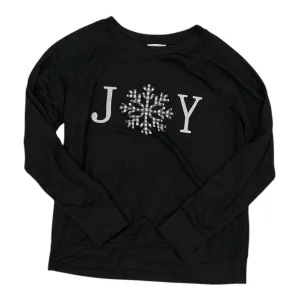 Sweatshirt Crewneck By Maurices In Black, Size:M Mind Ease