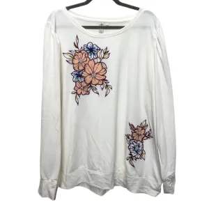 Future Edge Sweatshirt Crewneck By Cato In Cream, Size:24