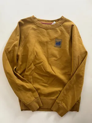 Sweatshirt Crewneck By Patagonia In Mustard, Size: S Office Mood NoSlipTrims
