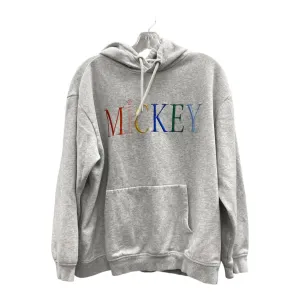 Glass Fit Loose Thread Sweatshirt Hoodie By H&M In Grey, Size:M