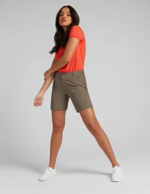 SHORT WUU Mesh Fabric button fly