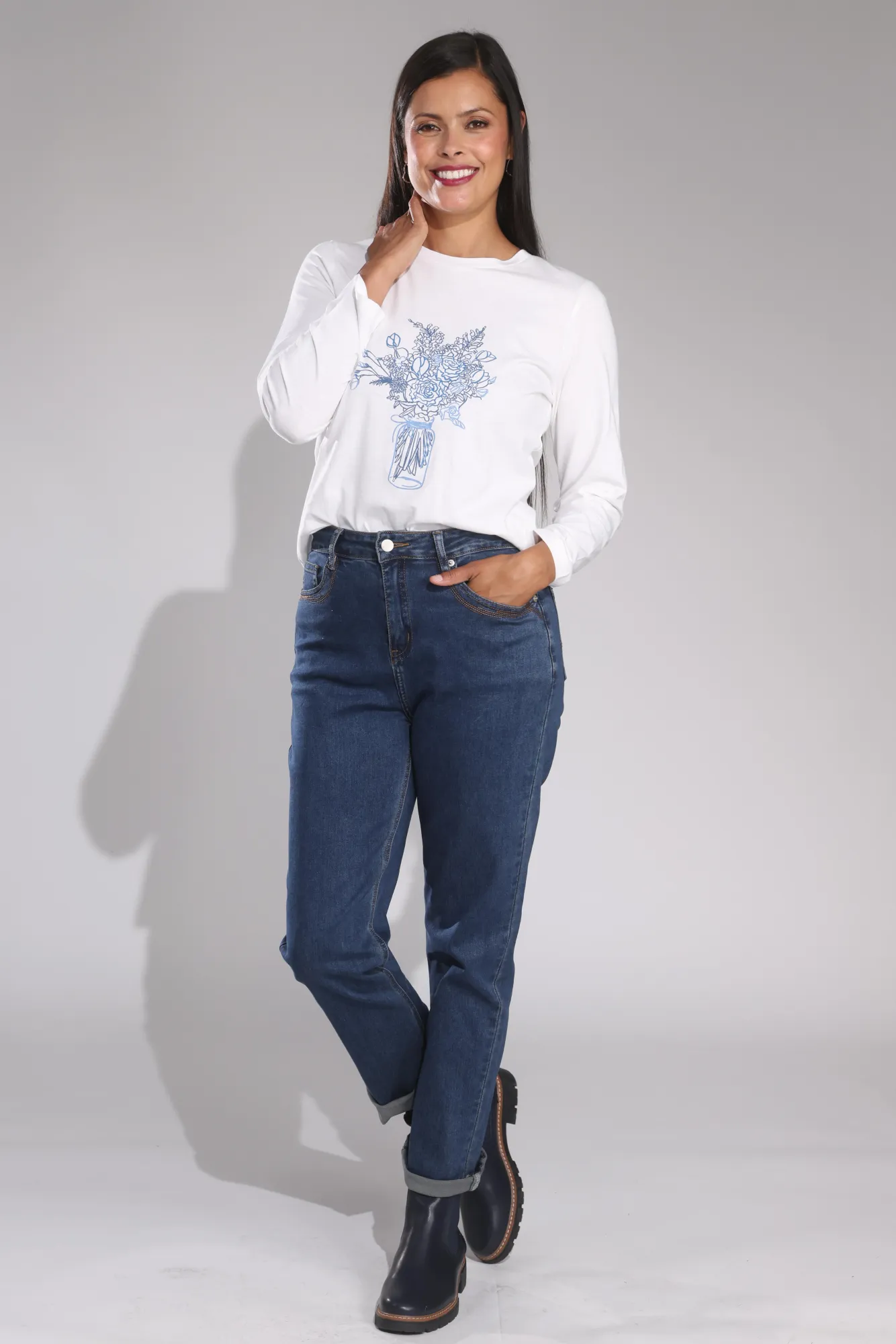 Short Jeans | DARK INDIGO | 0023B1 Youth Outfit Core Wardrobe