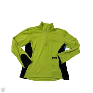 Athletic Sweatshirt Collar By Patagonia In Green, Size: S Cozy Dress