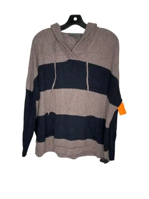 Calm Wave Sweatshirt Hoodie By Barefoot Dreams In Black & Brown, Size: L
