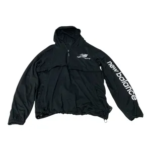 Earth Glow Athletic Sweatshirt Hoodie By New Balance In Black, Size: S