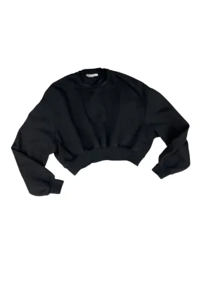 Beauty Glow Sweatshirt Collar By Zara In Black, Size: M