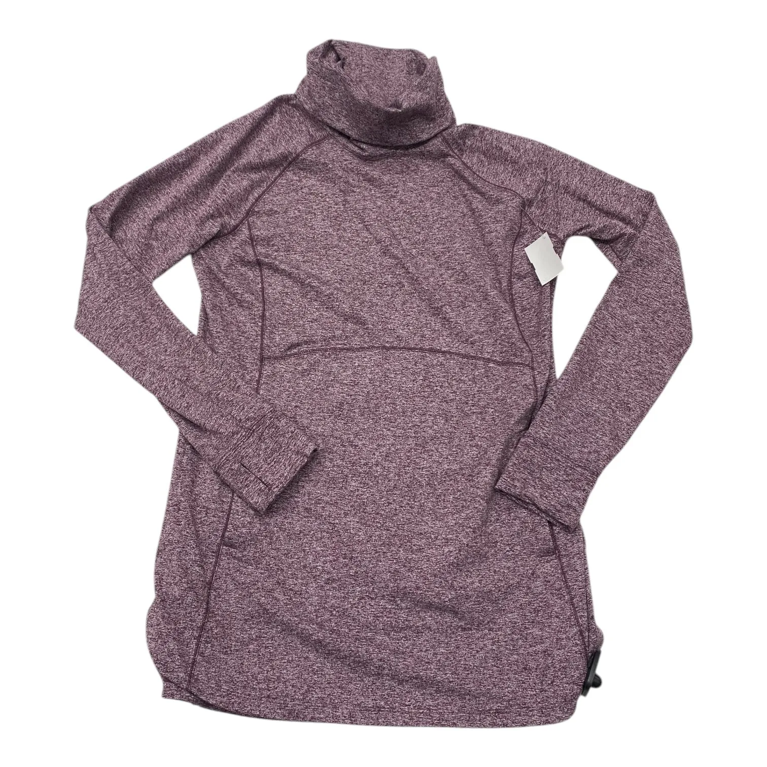 Athletic Sweatshirt Collar By Duluth Trading In Purple, Size:M NonIrritating Seams