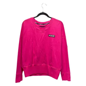 Recycled Polyester Sweatshirt Crewneck By Karl Lagerfeld In Pink, Size: L