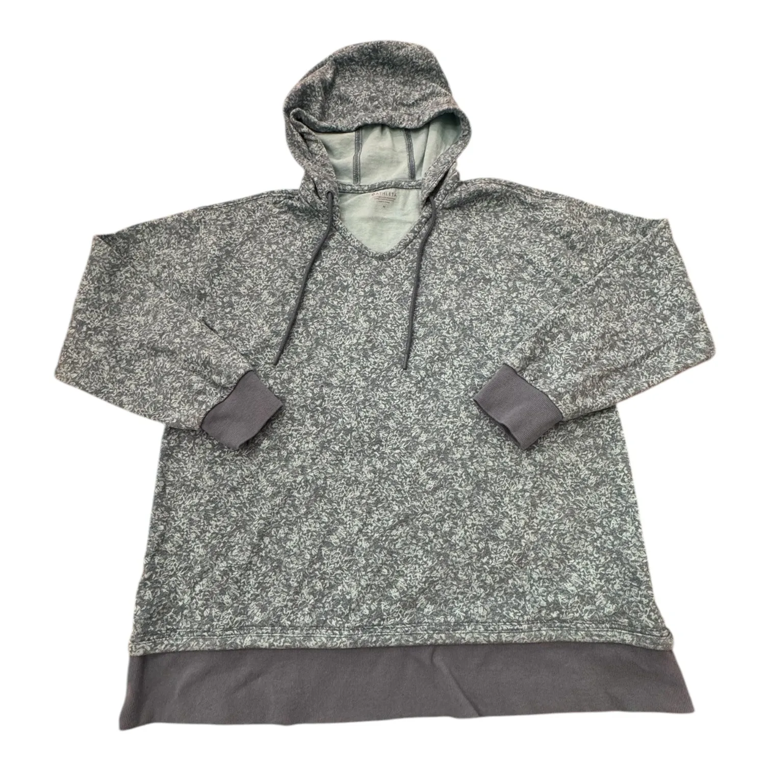 MicroPerforatedTexture Athletic Sweatshirt Hoodies By Athleta In Blue, Size: M