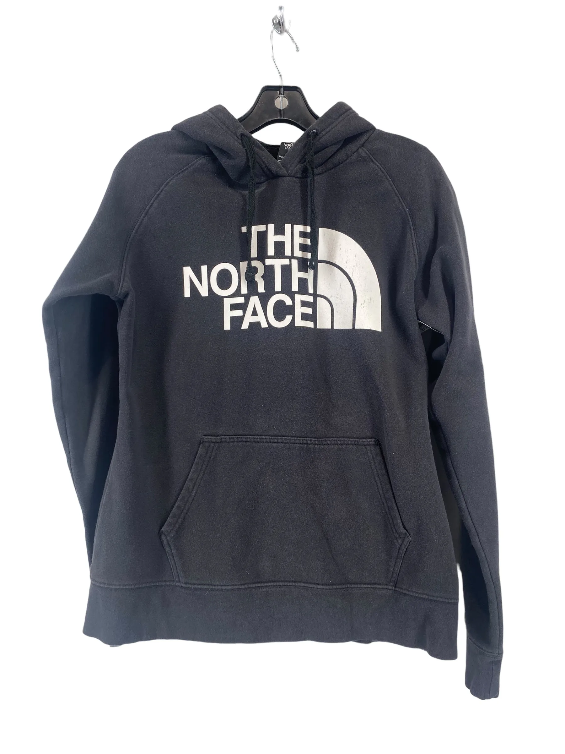 Athletic Sweatshirt Hoodie By The North Face In Black, Size: M Dream Core SplitHemDesign
