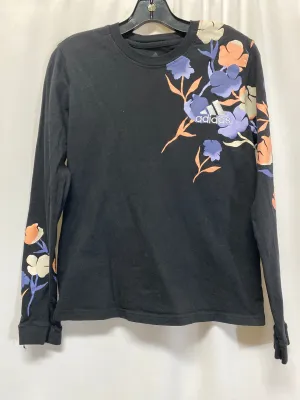 Story Glow Athletic Sweatshirt Crewneck By Adidas In Black, Size: M