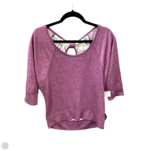 AbrasiveReinforcedZones Sweatshirt Collar By Maurices In Purple, Size: M