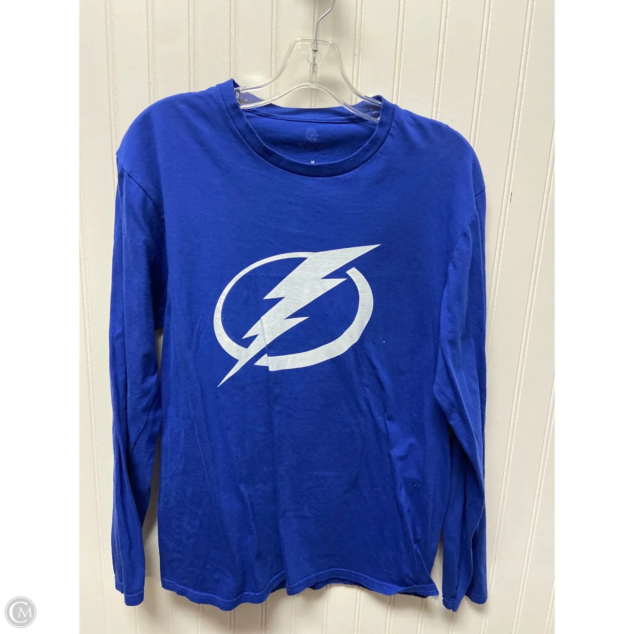 Athletic Sweatshirt Crewneck By Fanatics In Blue, Size: M Weekend Look