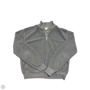 Cozy Fit Couple Look Sweatshirt Crewneck By Top Shop In Grey, Size: S