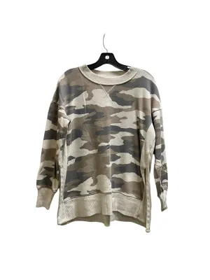 Sweatshirt Crewneck By Aerie In Camouflage Print, Size: Xs SnagProofMaterial