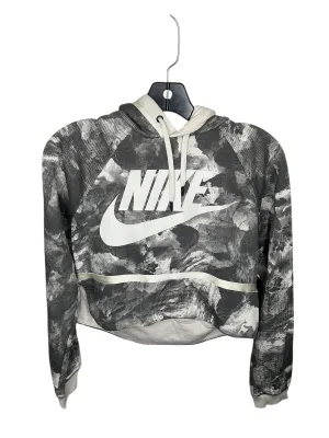Athletic Sweatshirt Hoodie By Nike In Grey, Size: M Casual Pants