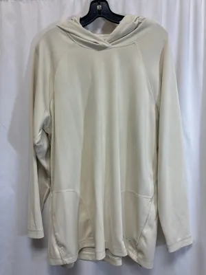 Athletic Sweatshirt Hoodie By Lane Bryant In Tan, Size: 1x Global Glow Tale Core