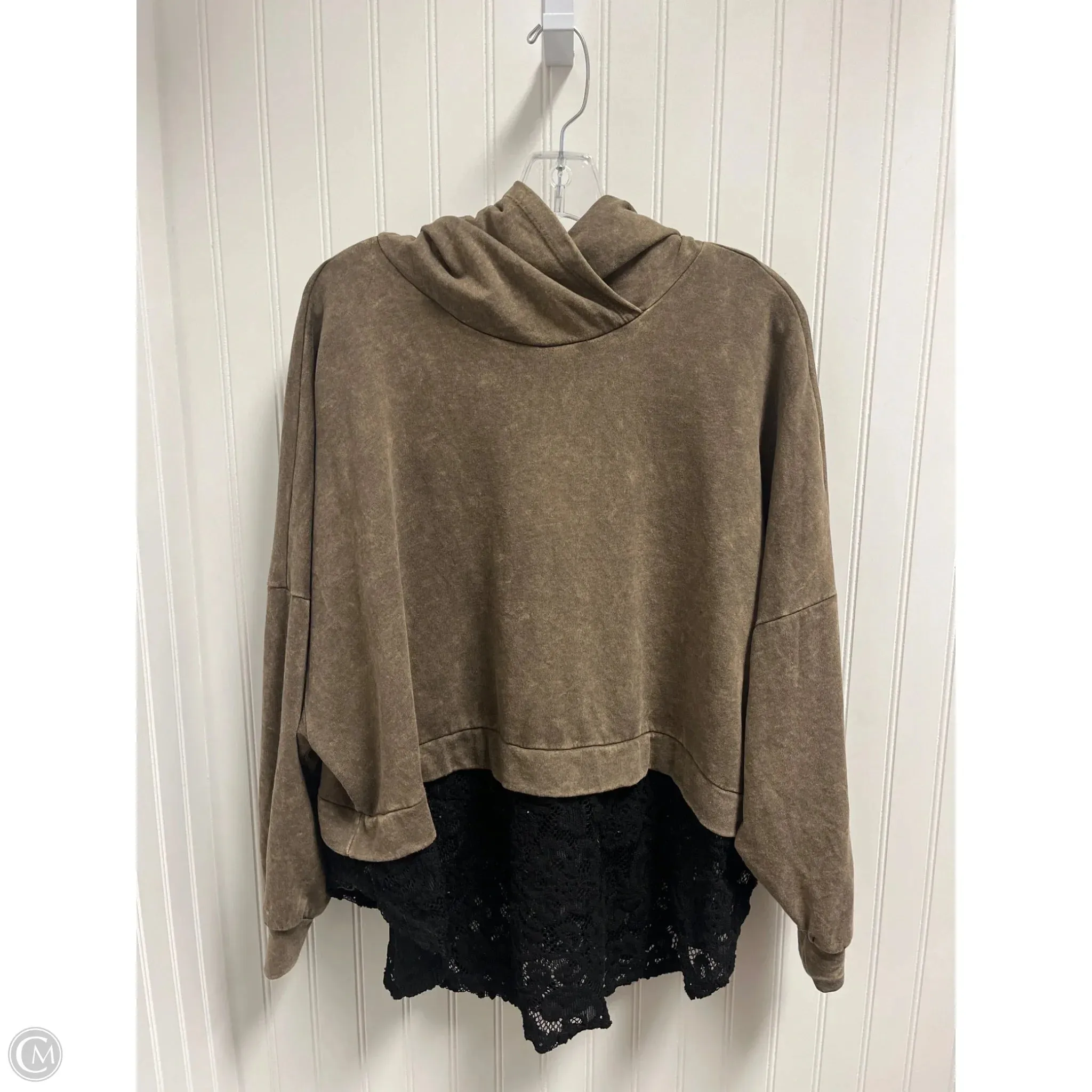 Sweatshirt Hoodie By Cmc In Brown, Size: S AntiPilling Fabric AI Core