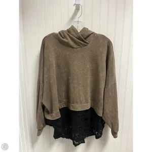 Sweatshirt Hoodie By Cmc In Brown, Size: S AntiPilling Fabric AI Core