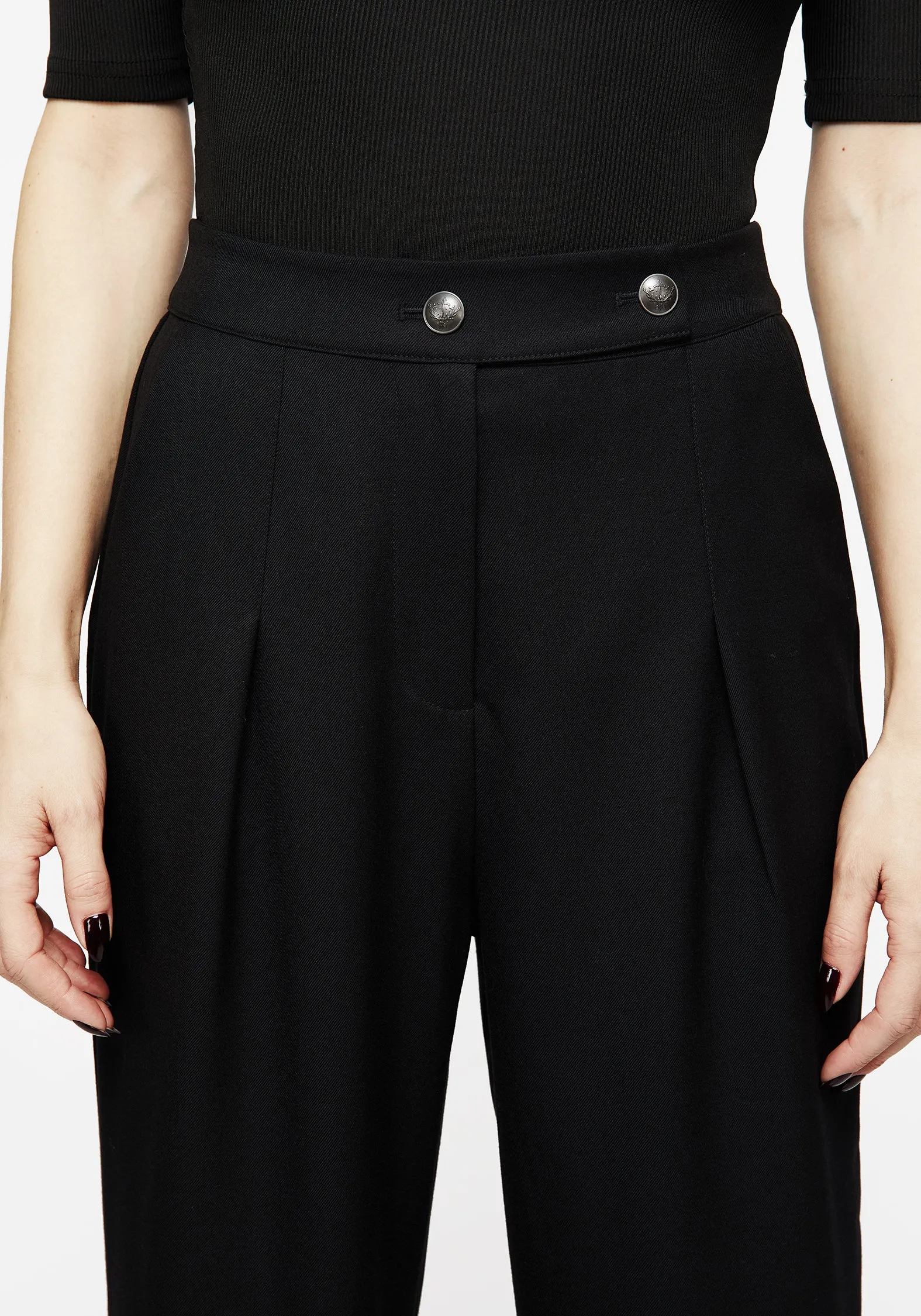 Kira Tailored Culotte Trousers Lightweight insulation No Gap Waist Construction