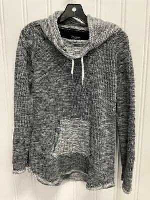 Practical Leggings Smile Ease Sweatshirt Collar By Calvin Klein Performance In Black & Cream, Size: M