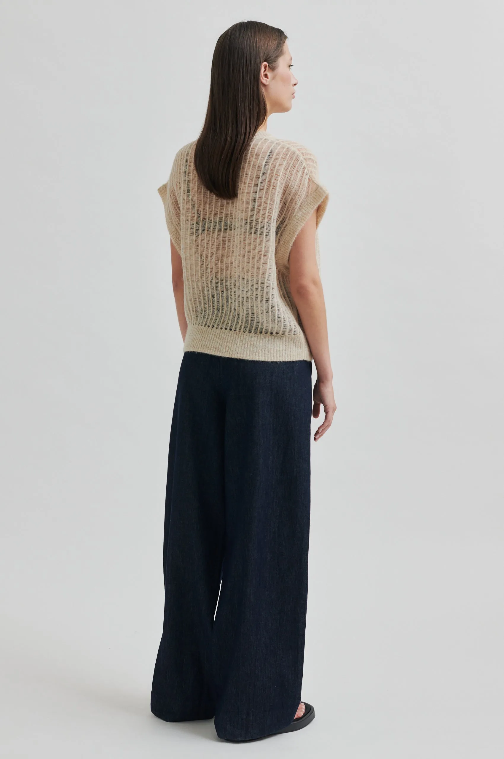 Alluet Trousers Model Glow DoubleLayeredHem