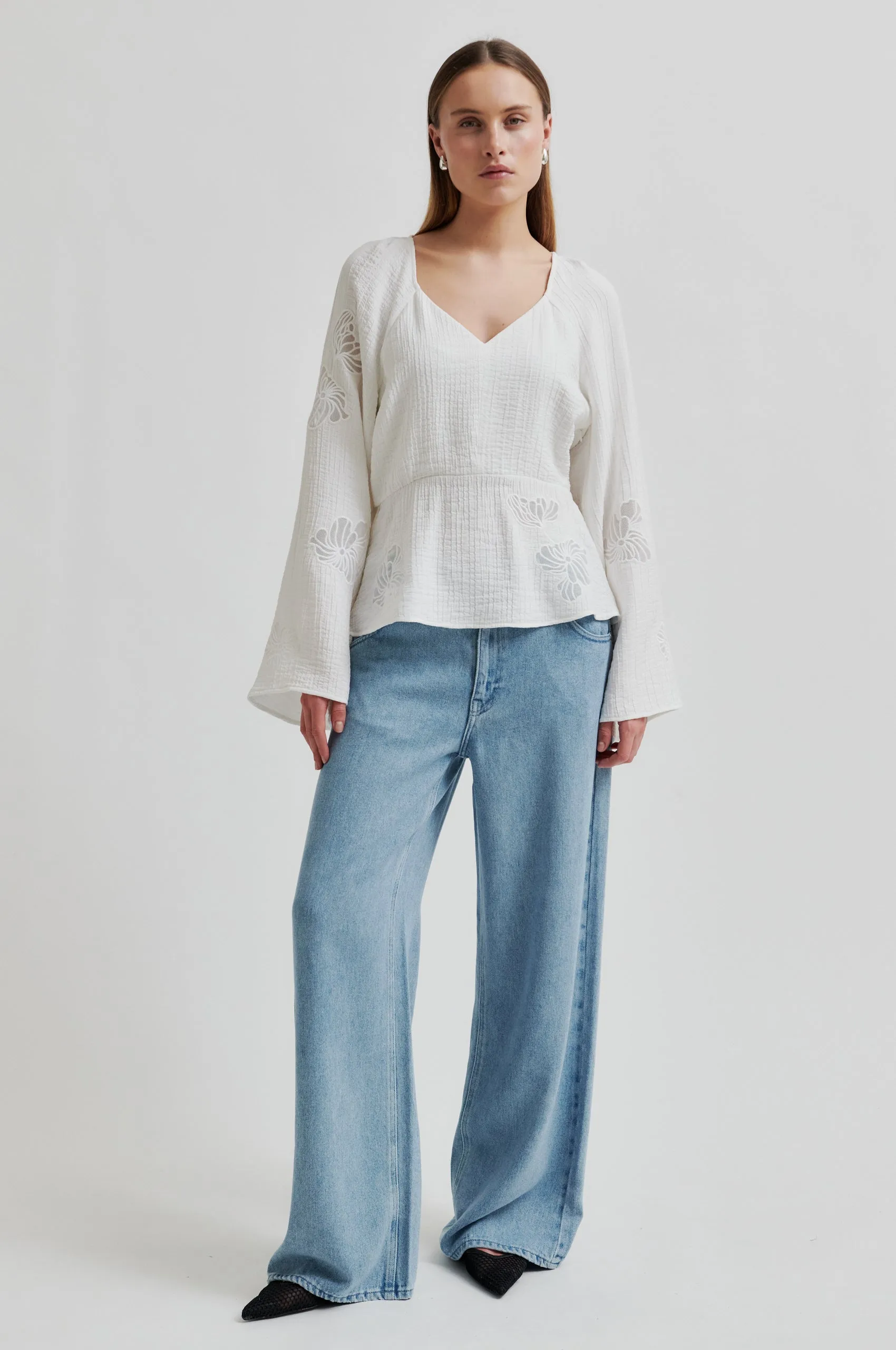 Flexible Waistband Irvine Denim Jeans
