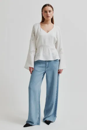 Flexible Waistband Irvine Denim Jeans