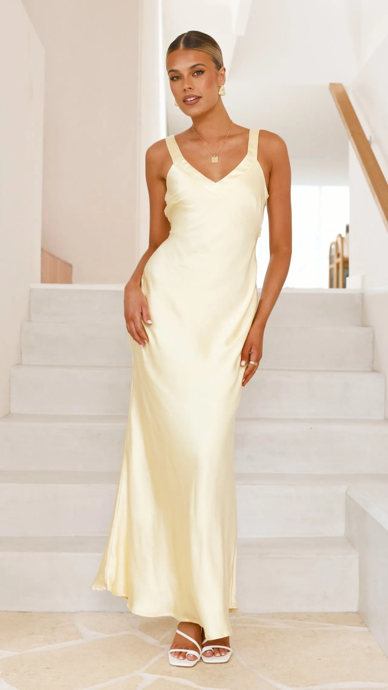 Andie Maxi Dress - Yellow Sunrise Bay Golden Dune
