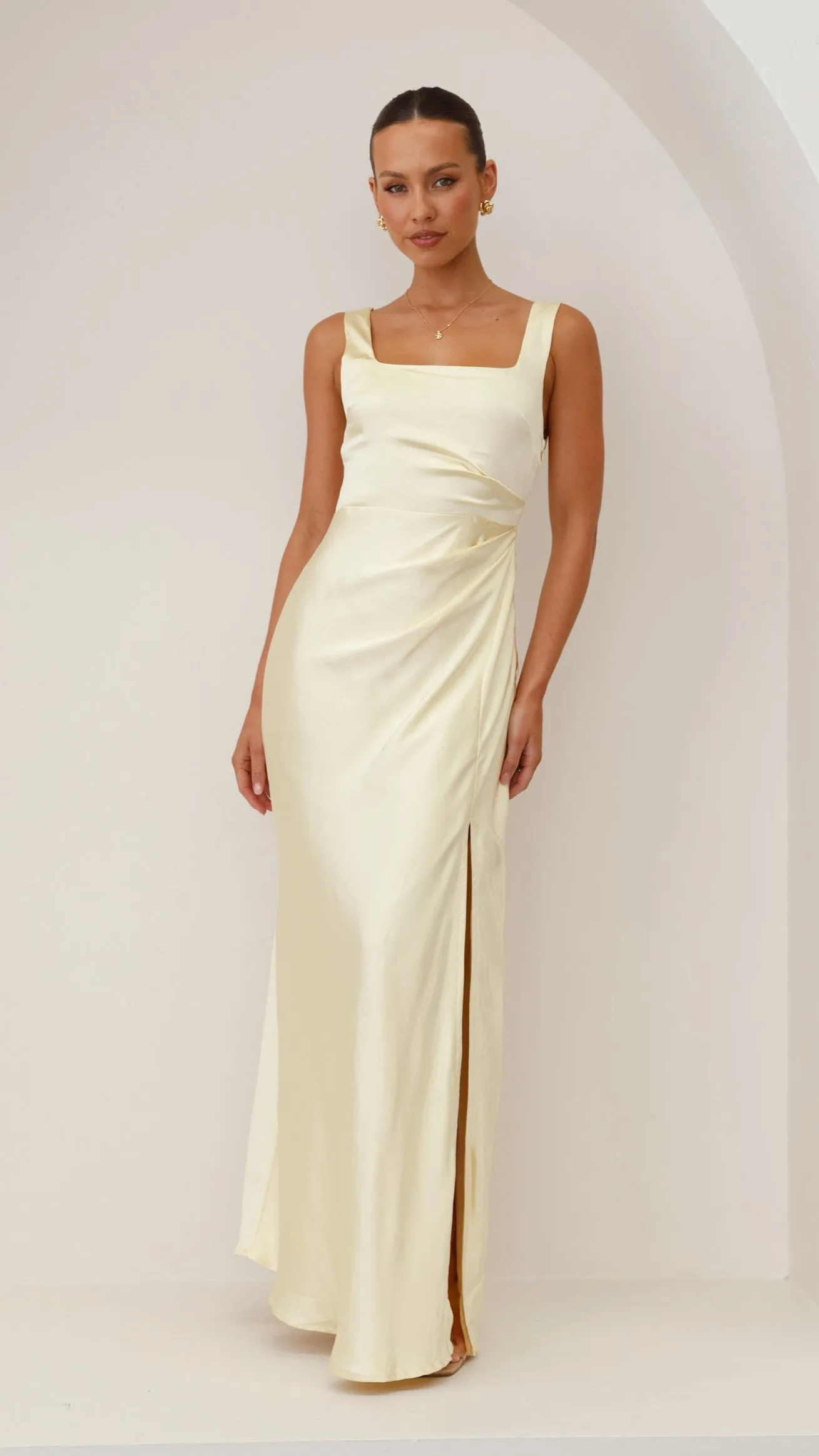 Pine Grove Alaria Maxi Dress - Yellow