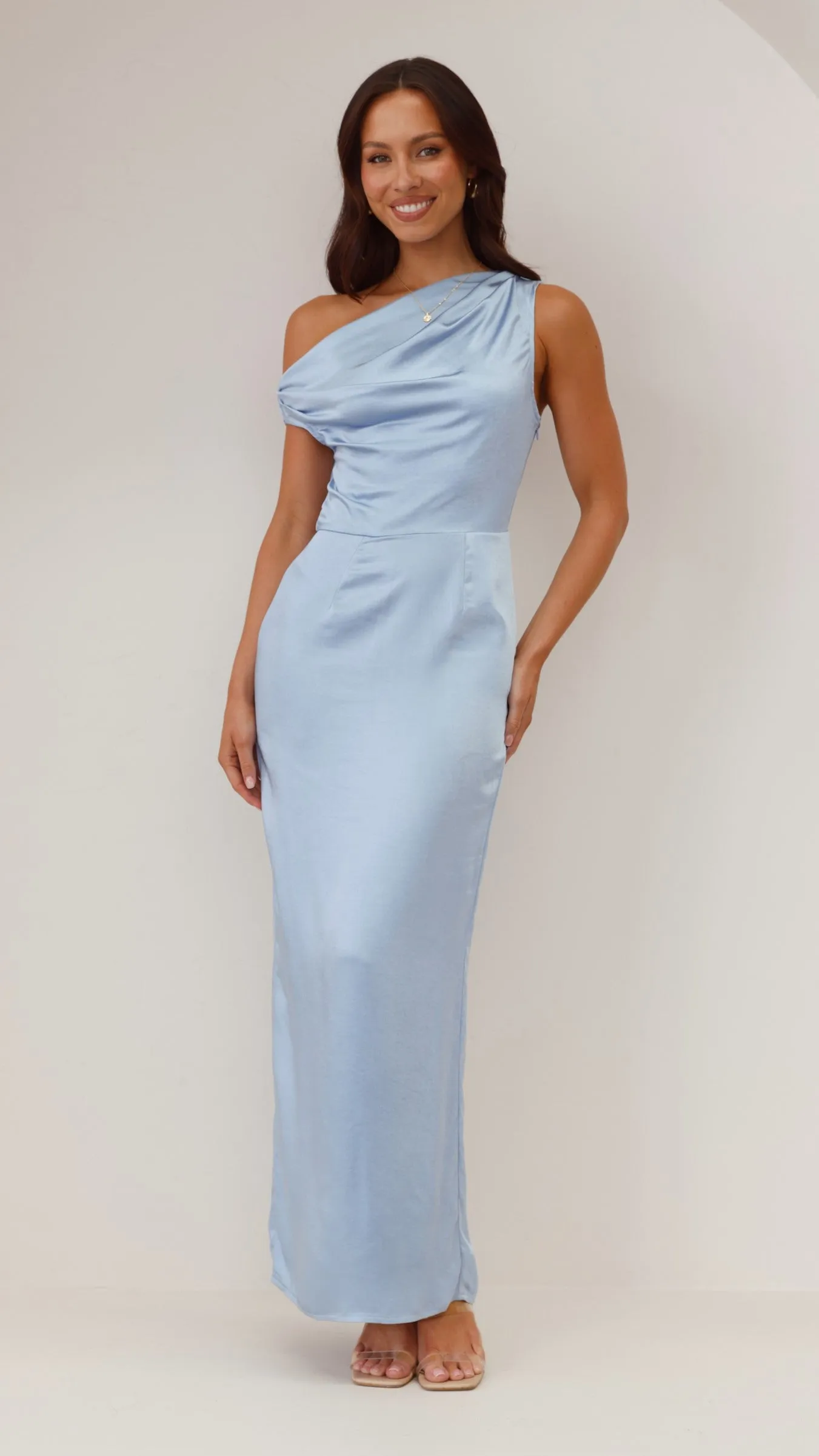 Harlowe Maxi Dress - Blue Beach Walk