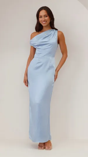 Harlowe Maxi Dress - Blue Beach Walk