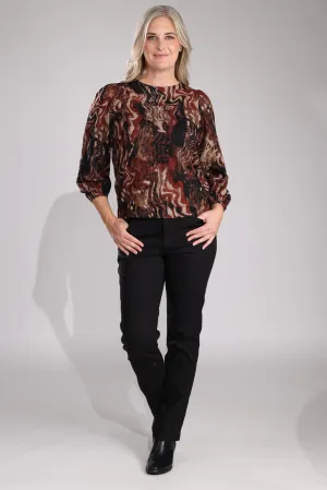 Lifestyle Outfit Layer Friendly Piece Regular Coloured Denim Jeans | Black | 6903B1