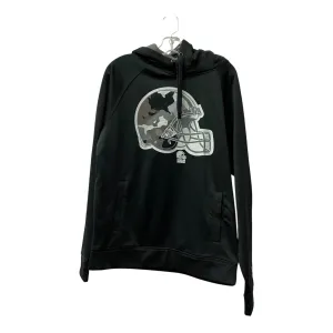 Athletic Sweatshirt Hoodie By Nfl In Black, Size:M Athleisure Cool Festival Air