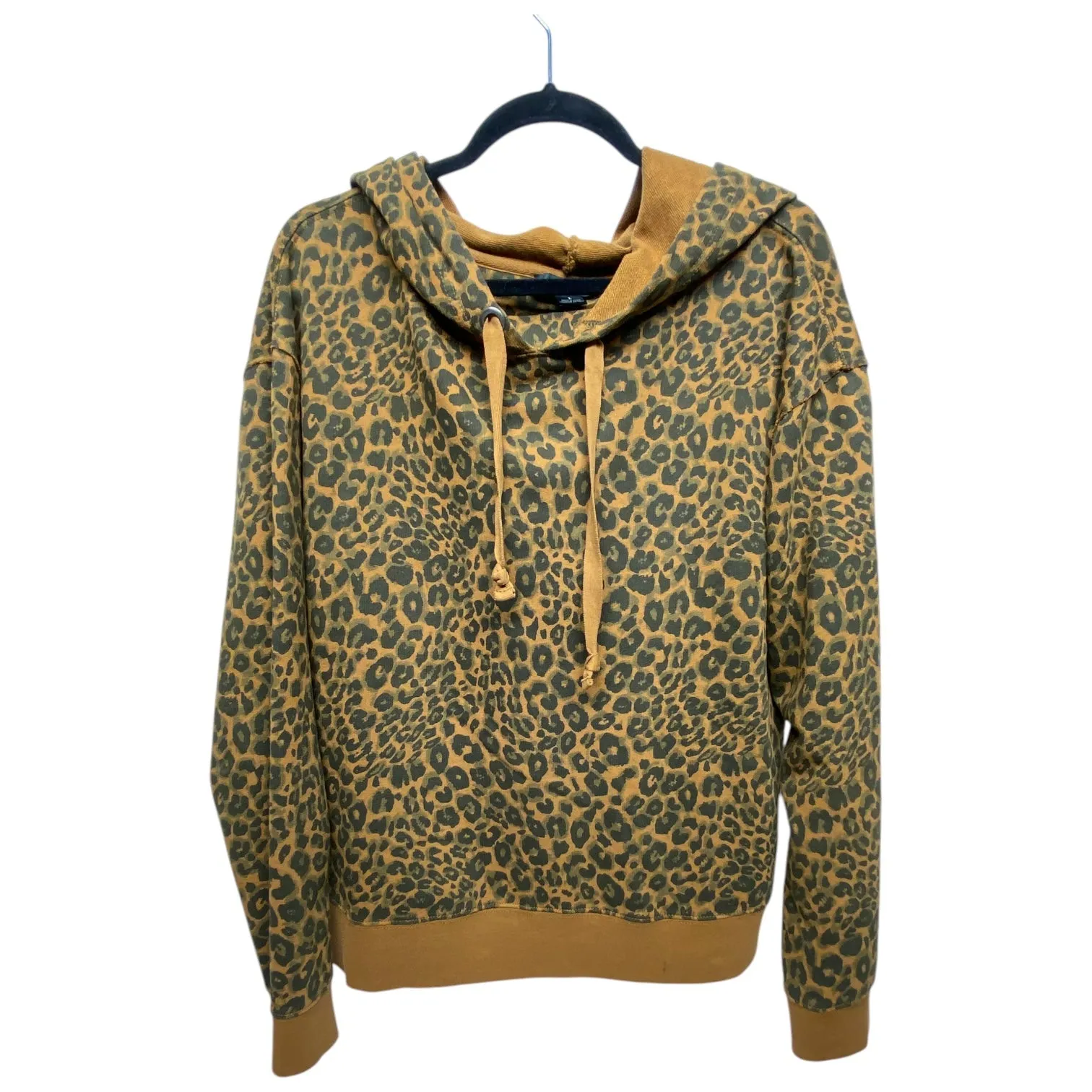 Sweatshirt Hoodie By Sanctuary In Animal Print, Size: L DurableReinforcedElbow