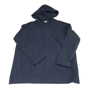 Sweatshirt Hoodie By Pure Jill In Blue, Size: L DoubleLayerReinforcement