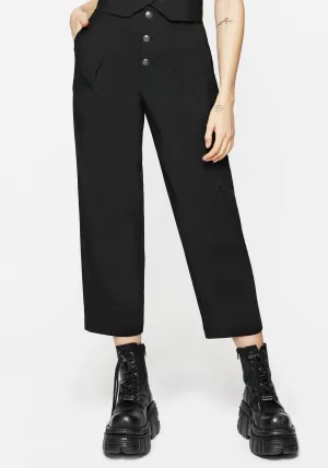 Breathable fabric Moonbow Embroidered Tailored Trouser