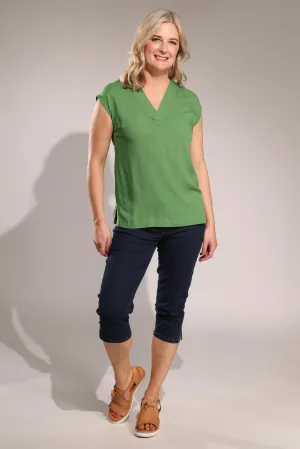 Layer Essential Twin Lakes Denim Mid Calf Jeans | Black | 6504A1