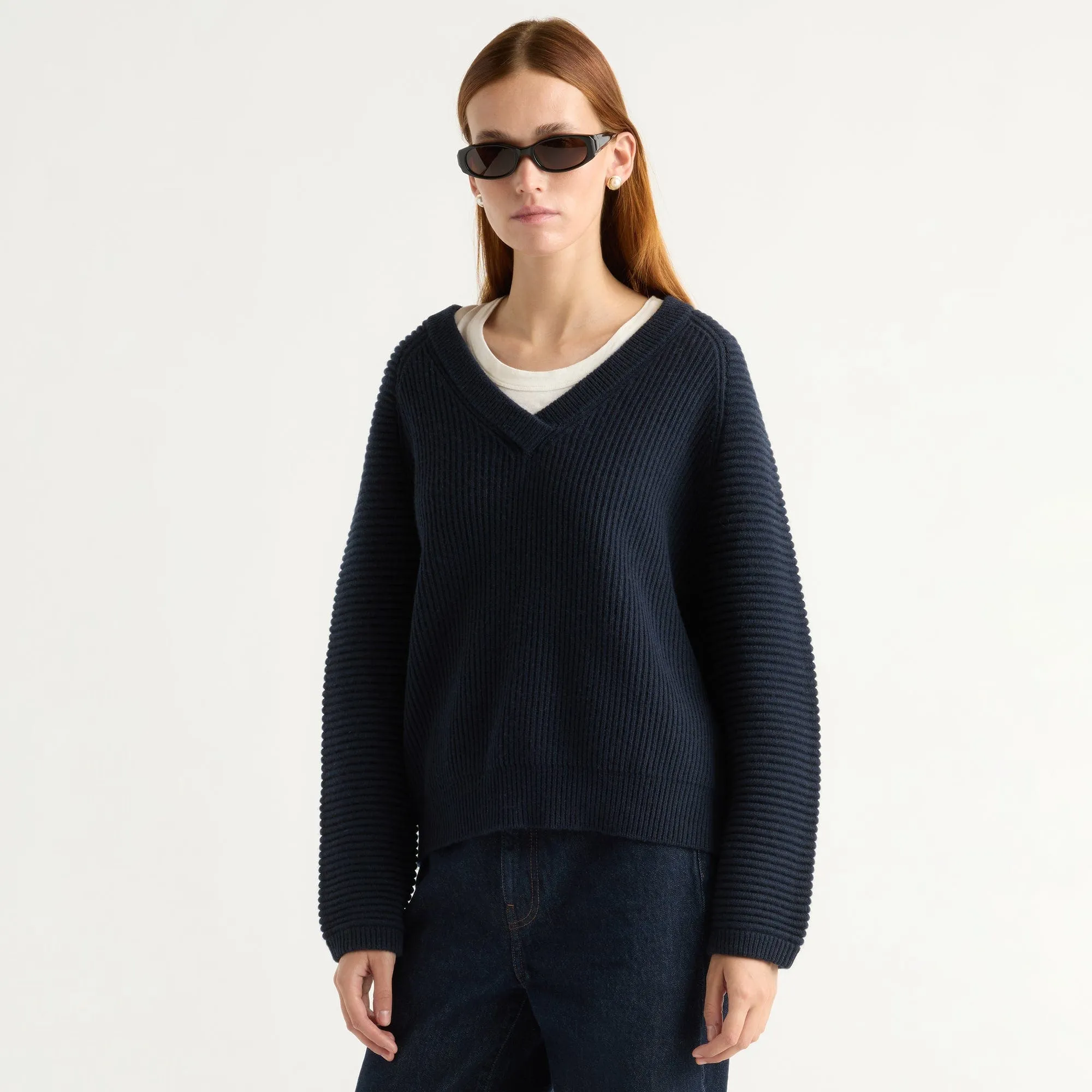 Malala Organic Cotton-Wool Ottoman Sweater Winter Day Comfort