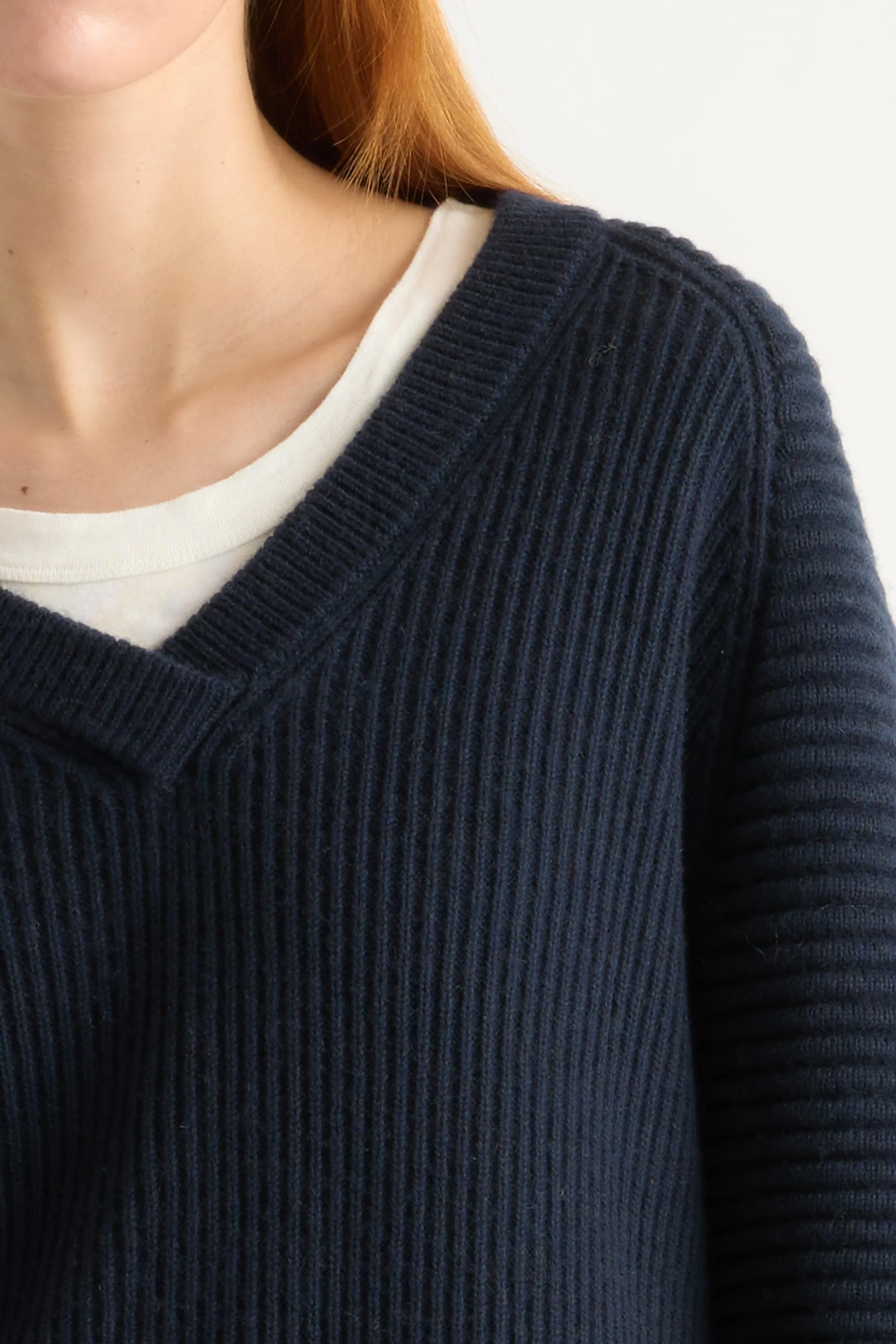 Malala Organic Cotton-Wool Ottoman Sweater Trendy Warmth