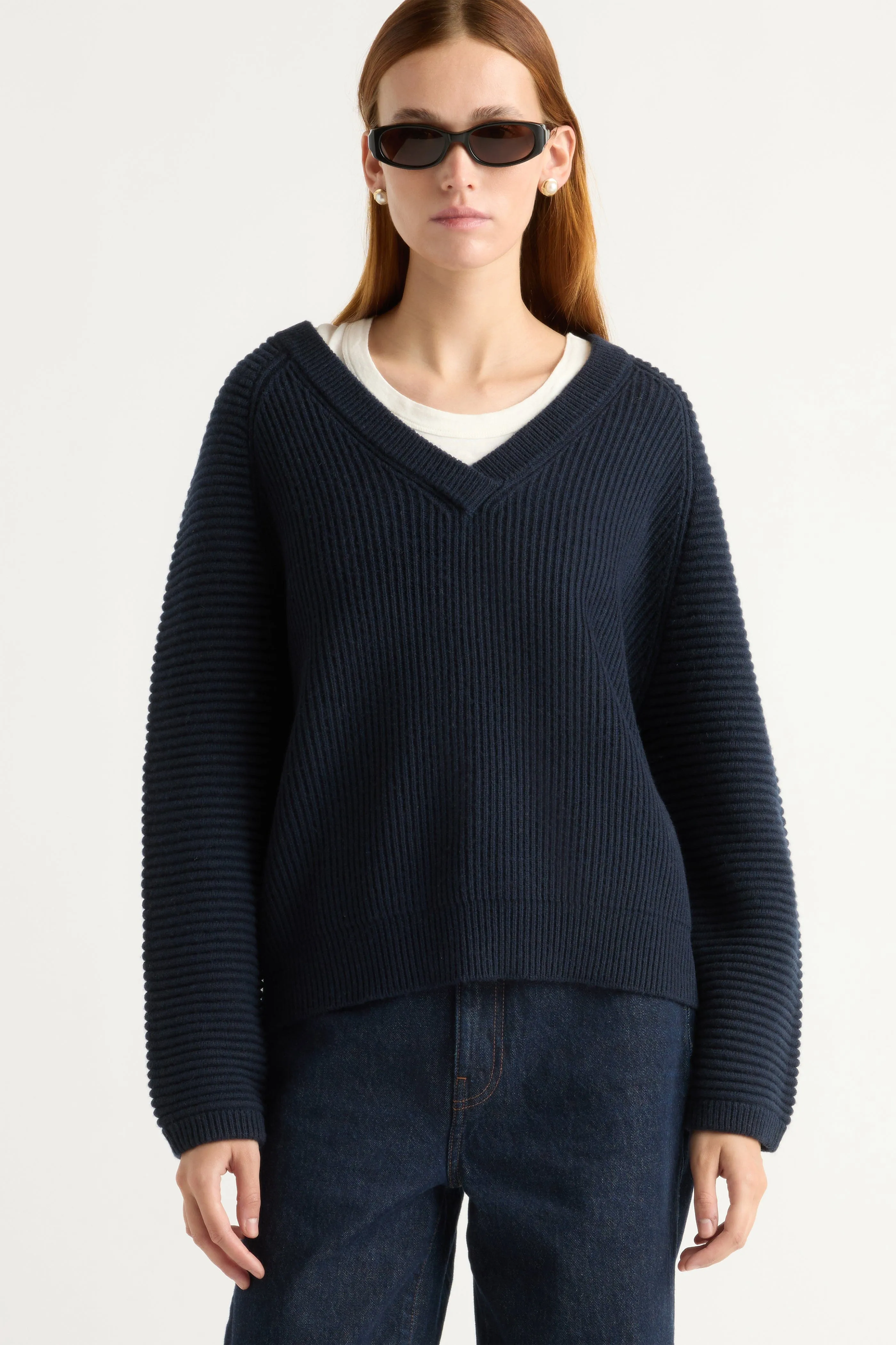 Quick drying material Casual Vibes Malala Organic Cotton-Wool Ottoman Sweater