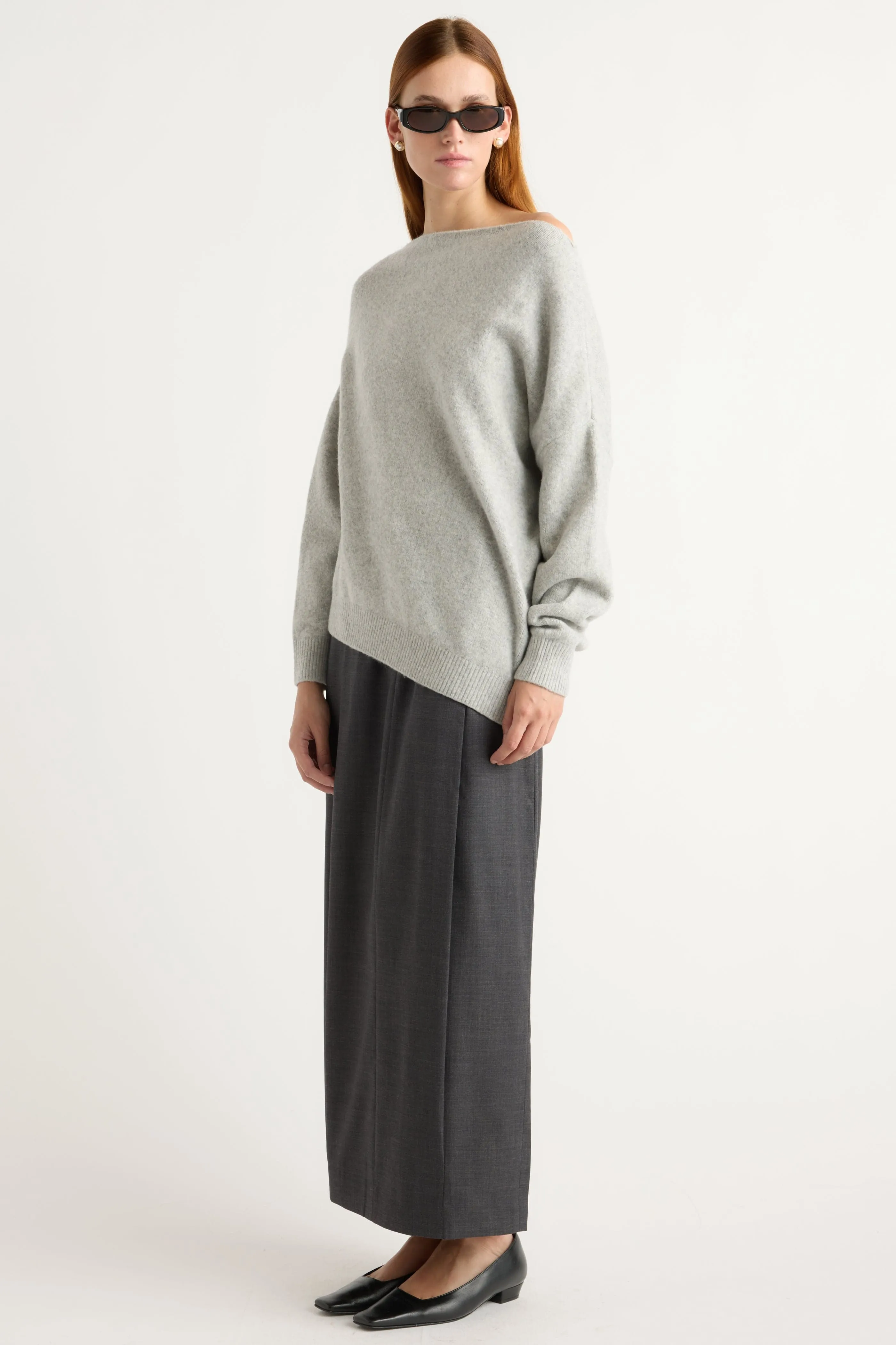 Iris Off-Shoulder Sweater Warm Touch