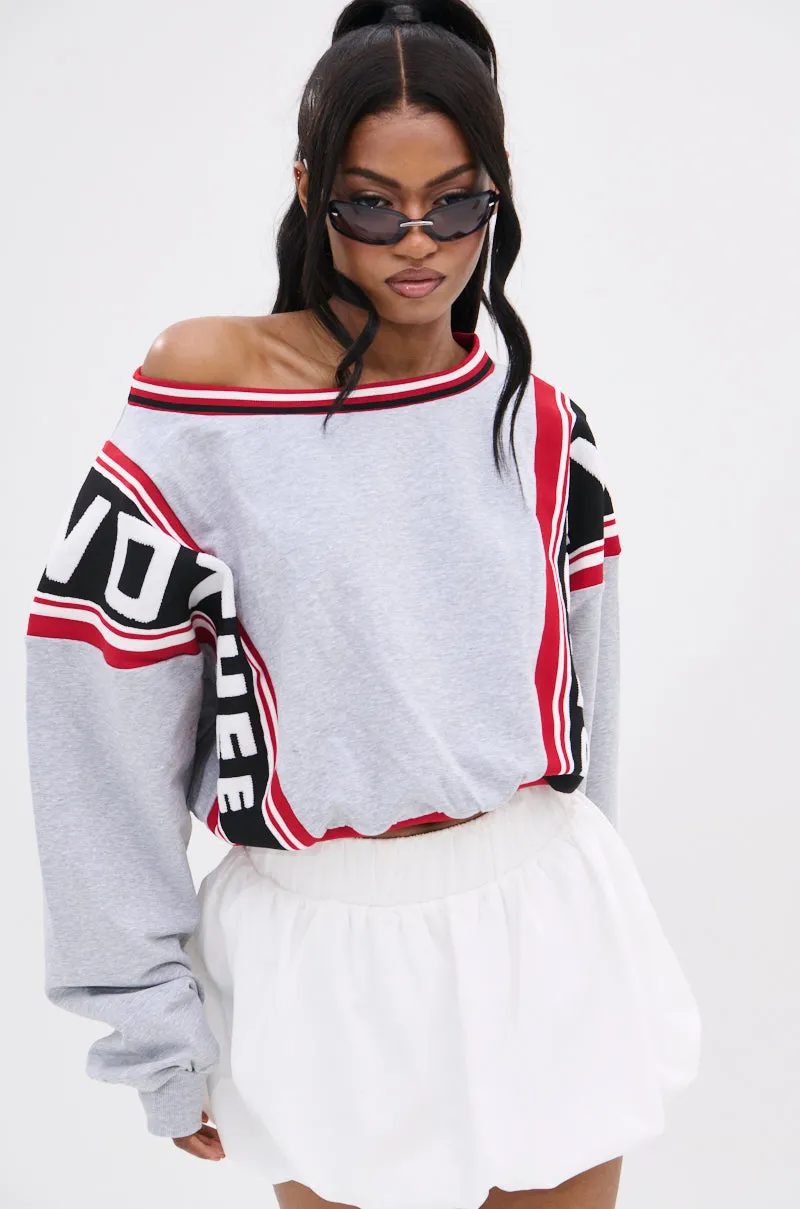 Urban Bold ONE TIME ONLY CROPPED SWEATSHIRT
