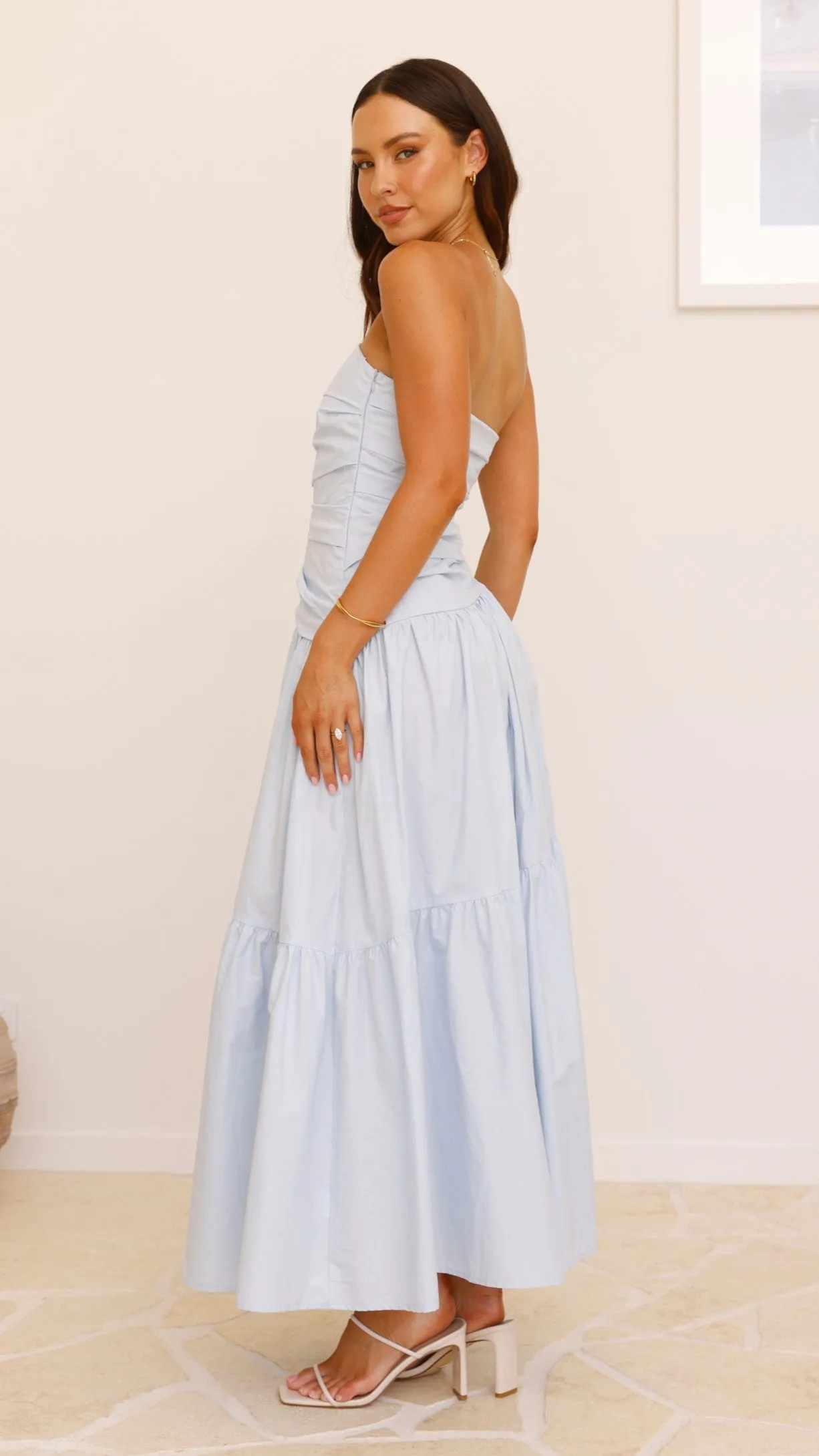 Lola Maxi Dress - Blue Event Perfect