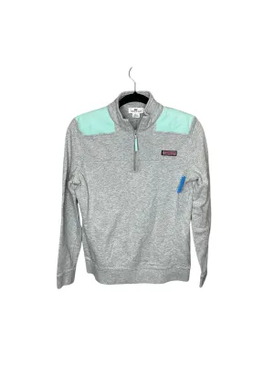 Comfortable Outfit Durable Reinforcements Sweatshirt Collar By Vineyard Vines In Grey, Size: S