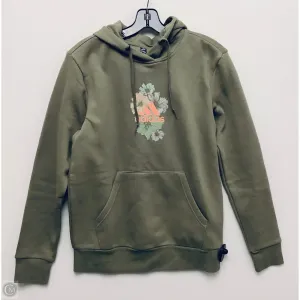 Ventilation Panels Outdoor Fashion Sweatshirt Hoodie By Adidas In Green, Size: S